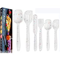 Los mejores  - Espátulas de Silicona-Juego de Espátulas de Silicona Para Repostería de Cocina y Cocina Resistente al Calor 6 Piezas…